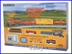 Bachmann DCC N Scale Roaring Rails with Sound Train Set 24132 NEW NIB