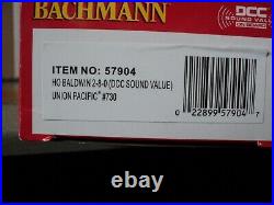Bachmann HO #57904 Baldwin 2-8-0 DCC SOUND U. P. Road #730 L/N in the Box