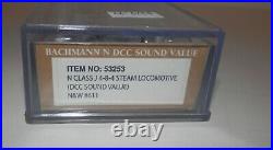 Bachmann N 4-8-4 N&W 611 Class J Steam Loco DCC & Sound #53253 NIB