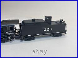 Bachmann Spectrum N Scale USRA Light 2-10-2 Steam Loco Kansas City Southern DCC