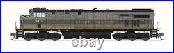 Broadway 7309 N UP GE ES44AC TTG with Yellow Fantasy Paint Scheme DCC Sound #8076