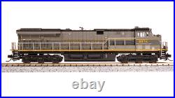 Broadway 7309 N UP GE ES44AC TTG with Yellow Fantasy Paint Scheme DCC Sound #8076