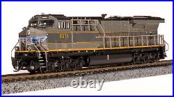 Broadway 7309 N UP GE ES44AC TTG with Yellow Fantasy Paint Scheme DCC Sound #8076