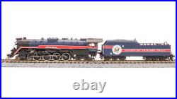 Broadway 7407 N Reading T1 4-8-4 1976 American Freedom Train Smoke Steam #1