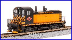 Broadway 7525 N Scale Texas and Pacific EMD SW7 Orange & Black Sound DCC #1023