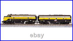 Broadway 7752 N CNW EMD F7 AB As-Delivered Unit-A Diesel Locomotive #4075A/4075B