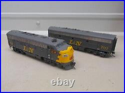 Broadway L & N F7a & F7b Powered Locomotive's With DCC & Sound Ho Scale