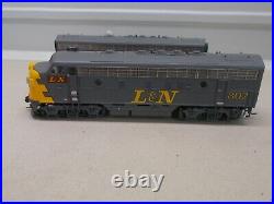 Broadway L & N F7a & F7b Powered Locomotive's With DCC & Sound Ho Scale