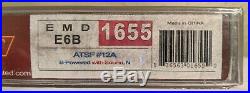 Broadway Limited 1655 Santa Fe ATSF #12A EMD E6B, Paragon2 Sound/DC/DCC