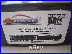 Broadway Limited 3073 DC/DCC Sound, PRR 6720 M1A 4-8-2 Steam Locomotive, N Scale