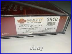 Broadway Limited 3510 EMD F7 A/B Set ATSF #38L/38A Paragon 3 Sound/DC/DCC