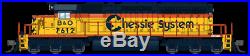 Broadway Limited 3705 N Scale EMD SD40-2 Chessie System B&O #7601, DCC/DC/Sound