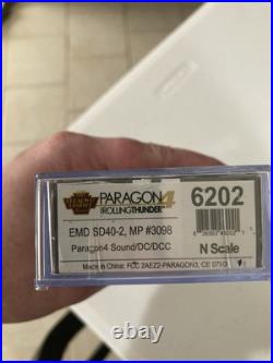 Broadway Limited 6202 N scale SD40-2 Missouri Pacific #3098 Paragon4 Sound & DCC