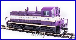 Broadway Limited 6741 HO Scale ACL EMD SW7 Paragon4 Sound/DC/DCC #650