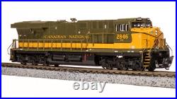Broadway Limited 7307 N Scale CN GE ES44AC Green & Gold Fantasy Scheme DCC Sound