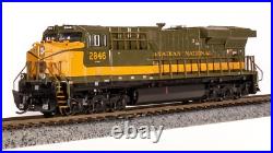 Broadway Limited 7307 N Scale CN GE ES44AC Green & Gold Fantasy Scheme DCC Sound