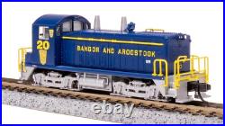 Broadway Limited 7485 N Scale BAR EMD NW2 Diesel Locomotive Blue Yellow 21