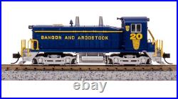 Broadway Limited 7485 N Scale BAR EMD NW2 Diesel Locomotive Blue Yellow 21