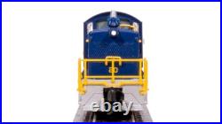 Broadway Limited 7485 N Scale BAR EMD NW2 Diesel Locomotive Blue Yellow 21