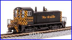 Broadway Limited 7491 N Scale DRGW EMD NW2 Diesel Locomotive Black & Gold #7000
