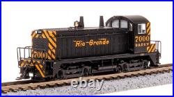 Broadway Limited 7491 N Scale DRGW EMD NW2 Diesel Locomotive Black & Gold #7000