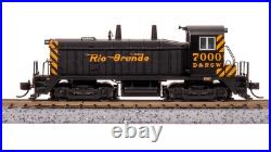 Broadway Limited 7491 N Scale DRGW EMD NW2 Diesel Locomotive Black & Gold #7000