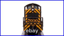 Broadway Limited 7491 N Scale DRGW EMD NW2 Diesel Locomotive Black & Gold #7000