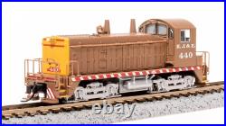 Broadway Limited 7492 N Scale EJ&E EMD NW2 Diesel Locomotive Brown & Yellow #438