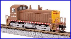 Broadway Limited 7493 N Scale EJ&E EMD NW2 Diesel Locomotive Brown & Yellow #440