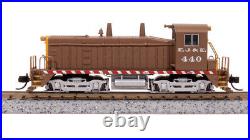 Broadway Limited 7493 N Scale EJ&E EMD NW2 Diesel Locomotive Brown & Yellow #440