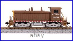 Broadway Limited 7493 N Scale EJ&E EMD NW2 Diesel Locomotive Brown & Yellow #440