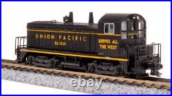 Broadway Limited 7501 N Scale Union Pacific NW2 Locomotive Black/Yellow #1073