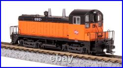 Broadway Limited 7519 N Scale EMD SW7 MILW 692A ORNG & BLK PARAGON4 SND/DC/DCC