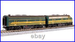 Broadway Limited 7723 N Scale MEC EMD F3 AB Unit-A Green & Gold Diesel #683/671B