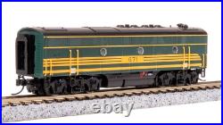 Broadway Limited 7723 N Scale MEC EMD F3 AB Unit-A Green & Gold Diesel #683/671B