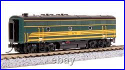 Broadway Limited 7723 N Scale MEC EMD F3 AB Unit-A Green & Gold Diesel #683/671B