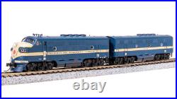 Broadway Limited 7724 N Scale MP EMD F3 AB Eagle Scheme Unit-A Diesel #523/518B