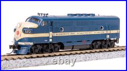 Broadway Limited 7724 N Scale MP EMD F3 AB Eagle Scheme Unit-A Diesel #523/518B