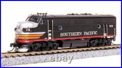Broadway Limited 7726 N Scale SP EMD F3 AB Black Widow Unit-A Diesel #336/536