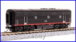 Broadway Limited 7726 N Scale SP EMD F3 AB Black Widow Unit-A Diesel #336/536