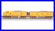 Broadway Limited 7727 N Scale UP EMD F3 AB Yellow Gray Unit-A Diesel #1405/1404C