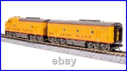 Broadway Limited 7727 N Scale UP EMD F3 AB Yellow Gray Unit-A Diesel #1405/1404C