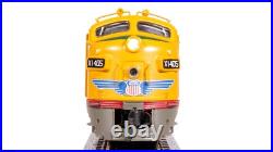 Broadway Limited 7727 N Scale UP EMD F3 AB Yellow Gray Unit-A Diesel #1405/1404C