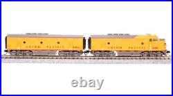 Broadway Limited 7727 N Scale UP EMD F3 AB Yellow Gray Unit-A Diesel #1405/1404C