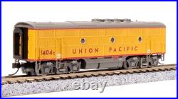 Broadway Limited 7727 N Scale UP EMD F3 AB Yellow Gray Unit-A Diesel #1405/1404C
