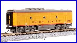 Broadway Limited 7727 N Scale UP EMD F3 AB Yellow Gray Unit-A Diesel #1405/1404C