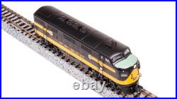Broadway Limited 7730 N Scale EMD F3A SLSF 5001 Blk & Yel Paragon4 Sound/DC/DCC