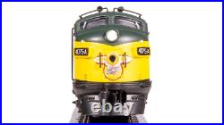 Broadway Limited 7752 N Scale CNW EMD F7 AB As-Delivered Locomotive #4075A/4075B