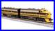 Broadway Limited 7754 N Scale DRGW EMD F7 AB Black Diesel Locomotive #5561/5562