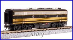 Broadway Limited 7754 N Scale DRGW EMD F7 AB Black Diesel Locomotive #5561/5562